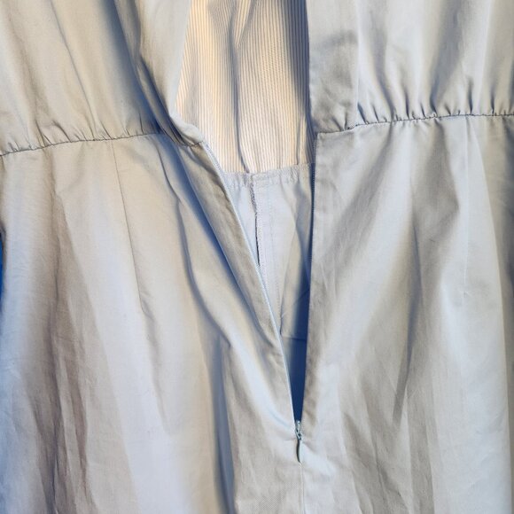 Sz40 NEW Sandro Rosalyn Blue Romper with Ruffle Details - US 8 - Picture 8 of 14